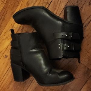 Torrid heeled booties